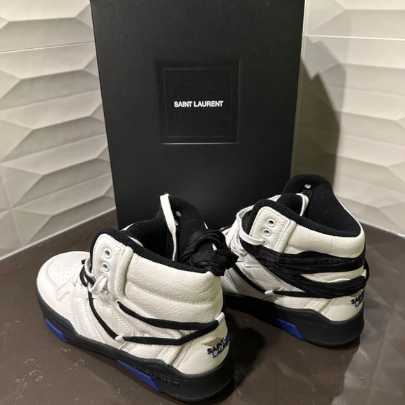 SAINT LAURENT PARIS high top sneakers - Picture 8 of 15